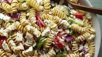 Greek pasta salad