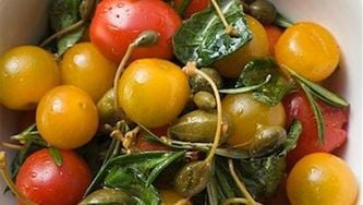 Tarragon tomato salad