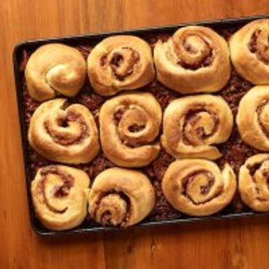 Festive Chelsea buns