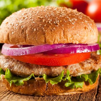 Parmesan veal burgers