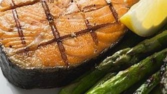 Maple-ginger salmon