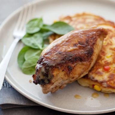 Harvest corn pancakes