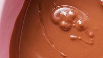 Creamy chocolate pudding