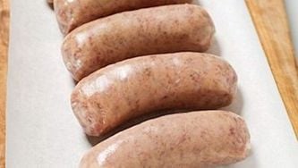 Salsa chicken and sausages
