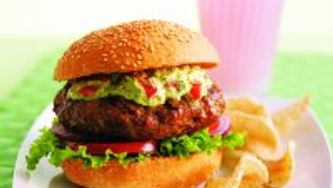 Fast fajita burgers