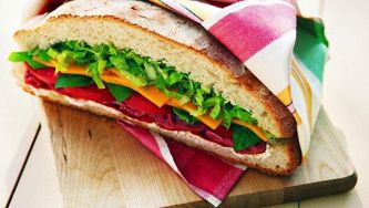 Crusty country sandwich