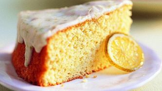 Lime, coconut & almond cake