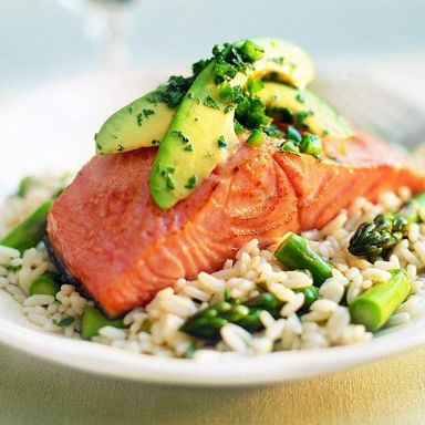 Santa Fe grilled salmon