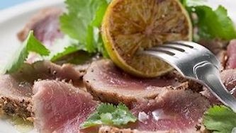 Tuna caesar salad