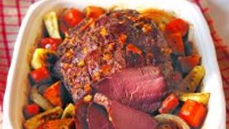 Devilled pot roast