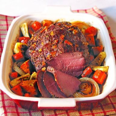 Fast Friday-night beef roast