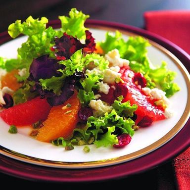 Elegant citrus salad