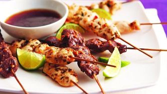 Vietnamese beef skewers