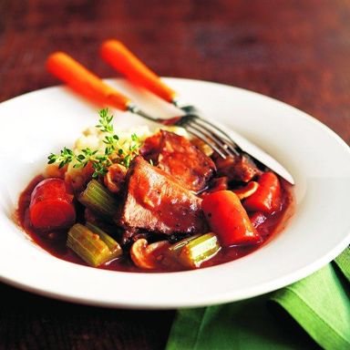 Slow-cooked super-saucy pot roast