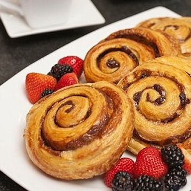 Cinnamon-coffee sticky buns