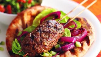 Kofta beef kebabs