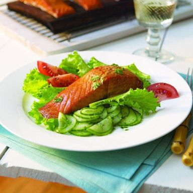 Cottage country cedar salmon