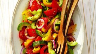 Cool gazpacho salad