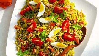 Curried rice kedgeree
