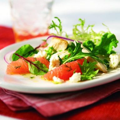 Chicken & grapefruit salad