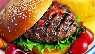 Double-chili burgers