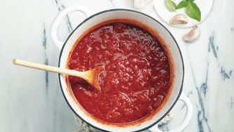 Oven-roasted tomato sauce
