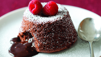 Chocolate molten cakes