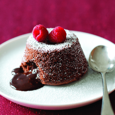 Chocolate molten cakes