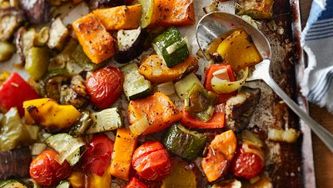 Roast squash ratatouille
