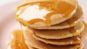 Sour-cream pancakes
