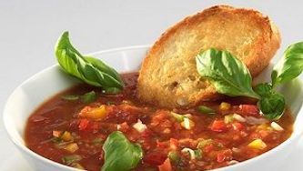Gazpacho Burgers