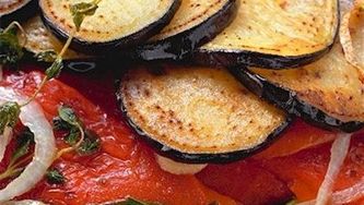 Grilled-vegetable sandwich