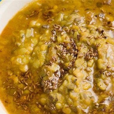 Curried chicken with harvest fruit