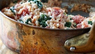 Baked Tomato Risotto