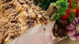 Spicy Maple Rack of Pork