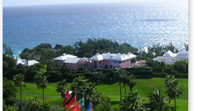 Behind the scenes in Bermuda