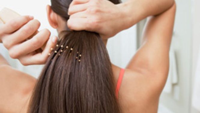 Get volumized hair