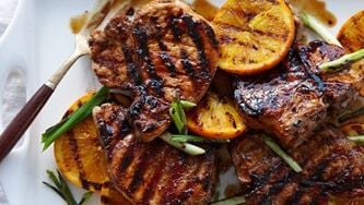 Char siu with grilled pork