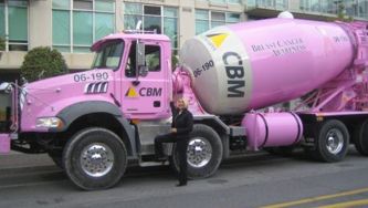 Pink Cement Mixer