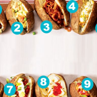 Baked-potato toppers