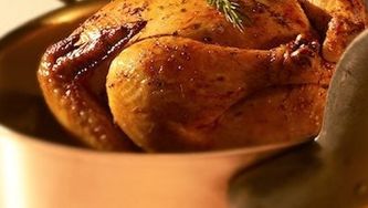 Fast roast-chicken dinner