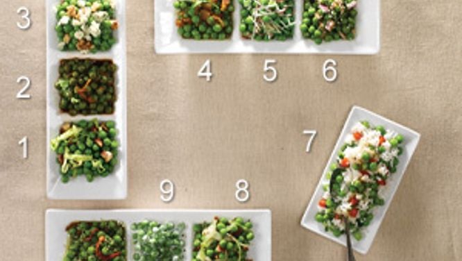10 ways with peas
