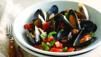 Mediterranean-style mussels