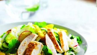 Island pork with mango