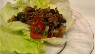 Salsa chicken wraps