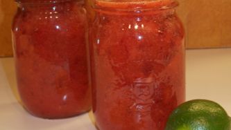 Easy freezer jam