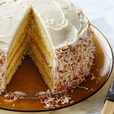 Coconut-lemon cake