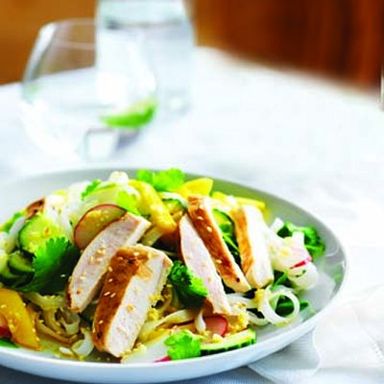 Island pork with mango