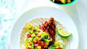 Cajun fish tacos