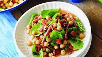 Super-fast antipasto salad